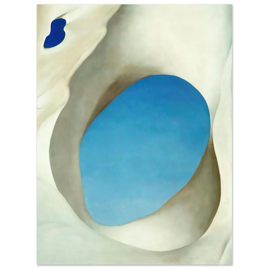 Georgia O'Keeffe - Pelvis III Fine Art Poster - 13x18 cm / 5x7 inches