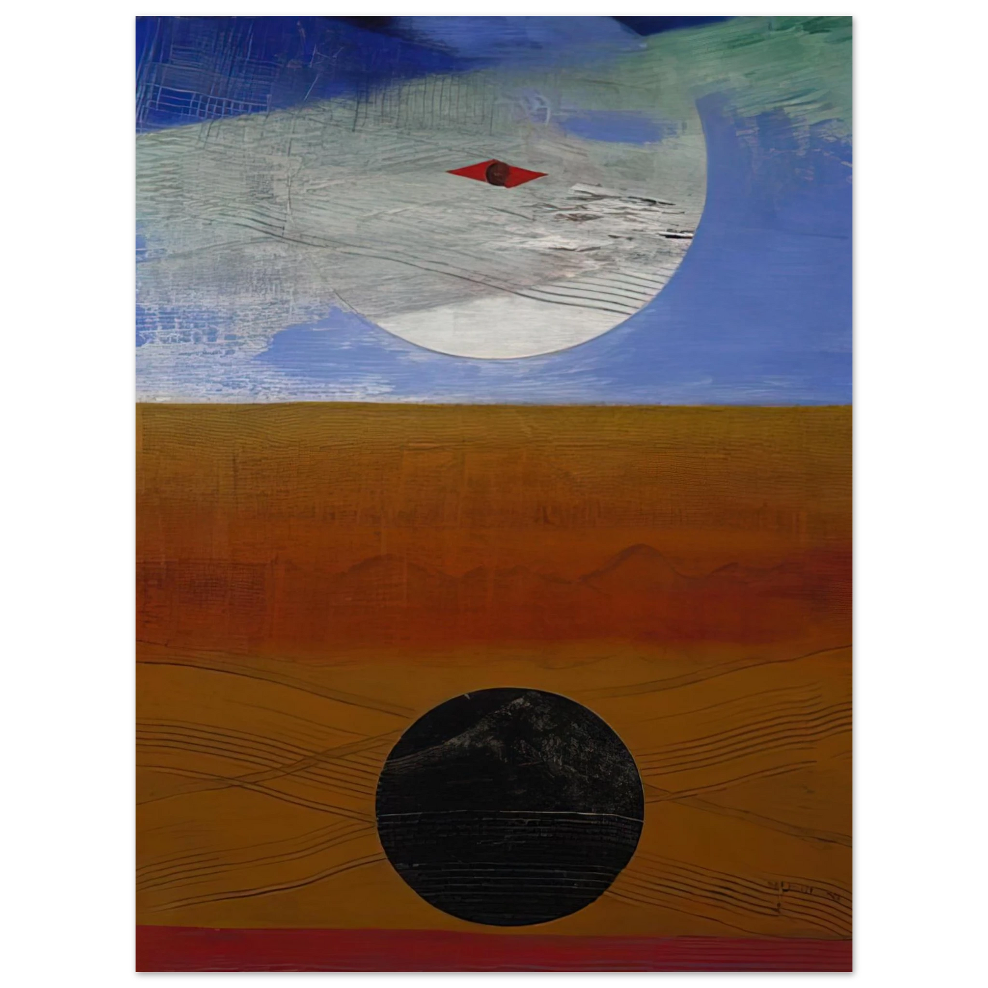 Max Ernst - Sea and Sun Fine Art Poster - Default Title