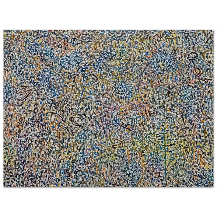 Richard Pousette-Dart - Presence Amaranth Garden  75x100 cm / 30x40inches Fine Art Poster
