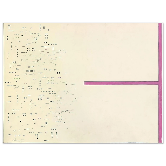 Gene Davis - Untitled - 1976 Fine Art Poster - Default Title