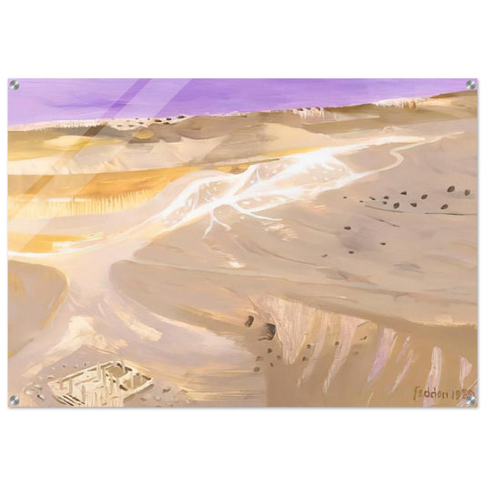Desert - 1989 - Mary Fedden Acrylic Print - 70x100 cm / 28x40″ inches