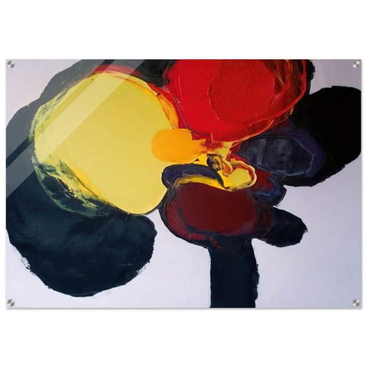 COMPOSITION 1965 - Luis Feito Acrylic Print - 70x100 cm / 28x40″ inches