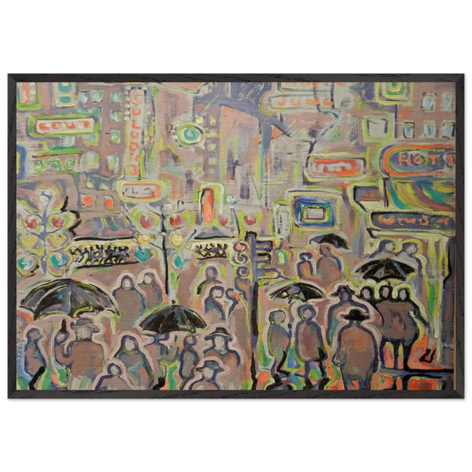 Walter Anderson N12 - Walter Inglis Anderson Framed Art Print – Black Wooden Frame - Default Title - -Framed Art Print