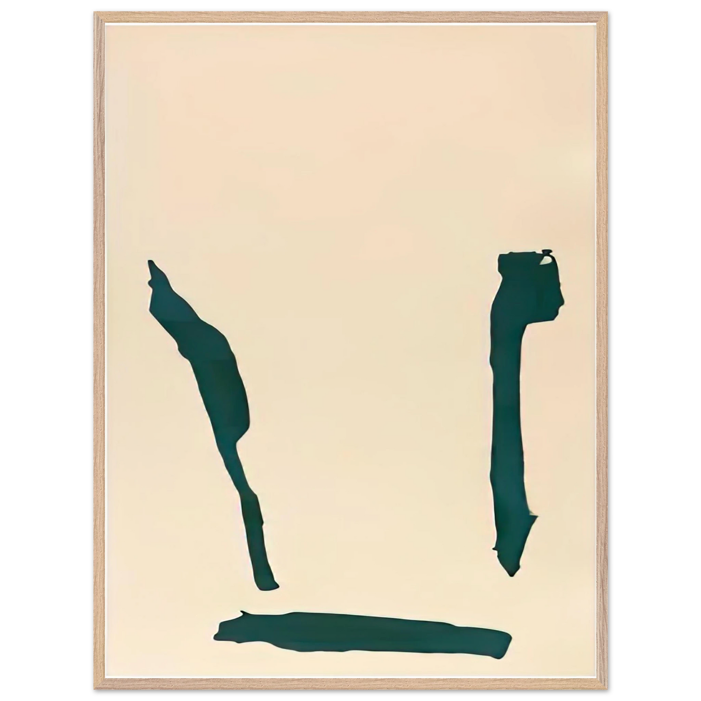 Helen Frankenthaler - Cloister, 1969- Wall Art - 21x29.7 cm / 8x12" - Premium Wooden Framed Poster With Fine Art Paper - Wood frame