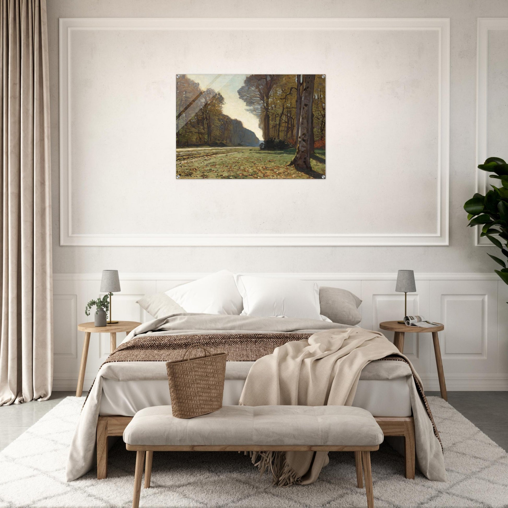 The Pave de Chailly - claude monet Acrylic Print - 70x100 cm / 28x40″ inches