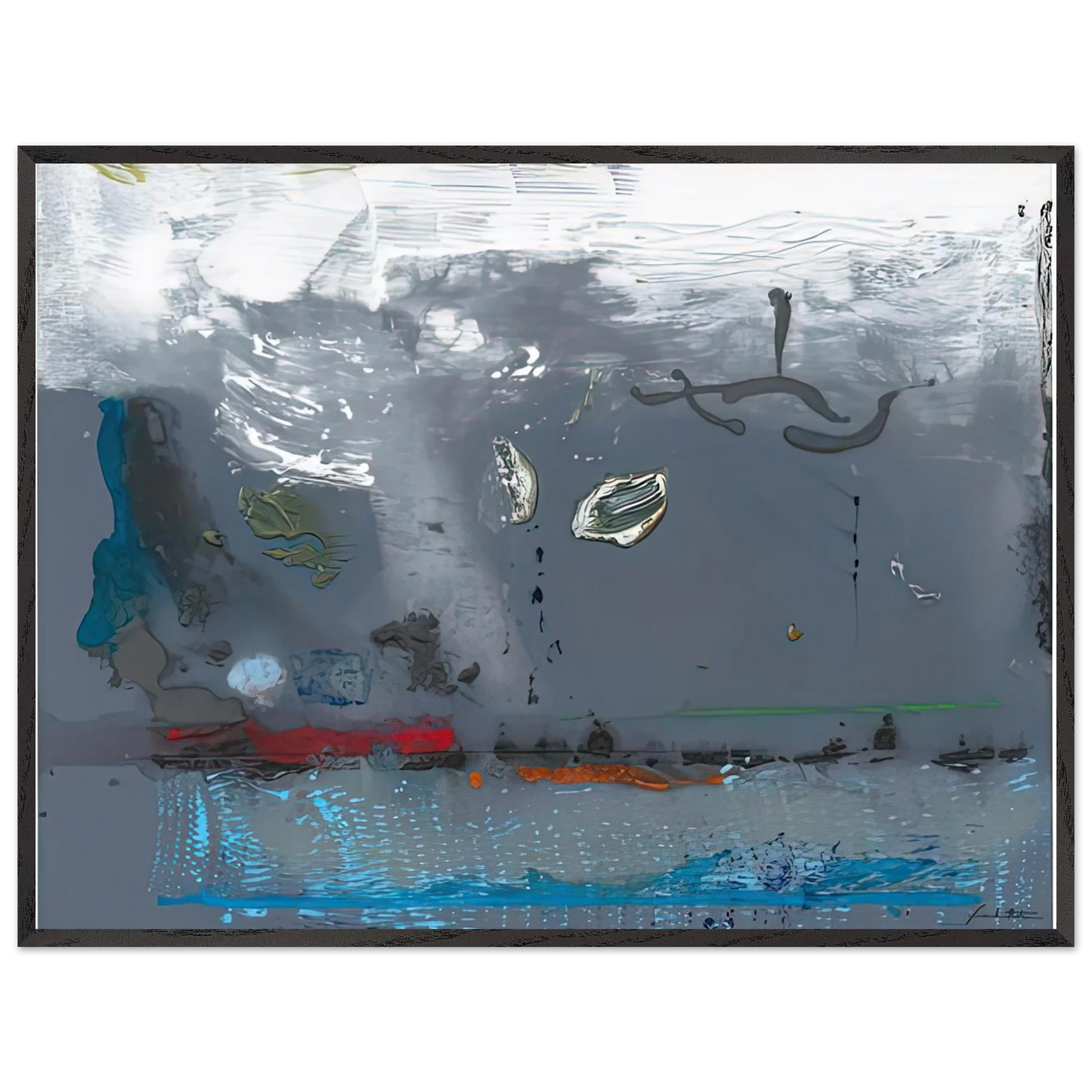 Helen Frankenthaler - Vespers, 1992- Wall Art - 28x40 inches / 70x70 cm - Canvas (Imperial) - -