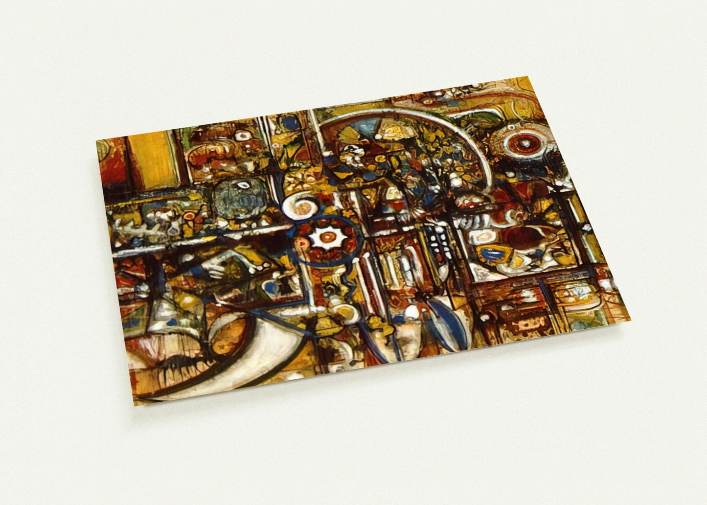 Opaque Harmony By Richard Pousette-Dart Pack of 10 Post Cards | Richard Pousette-Dart Post Cards | A6 (10.5 x 14.8 cm) - 4.1 x 5.8 inches