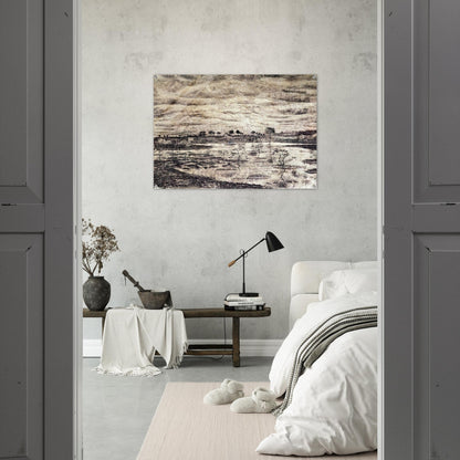 A Marsh - Vincent van Gogh Acrylic Print - 70x100 cm / 28x40″ inches