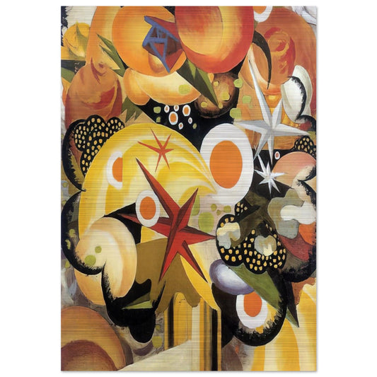 Mazzo di fiori - 1918 - Julius Evola Brushed Aluminum Print - 70x100 cm / 28x40 inches | Julius Evola Aluminum Print | Julius Evola Prints