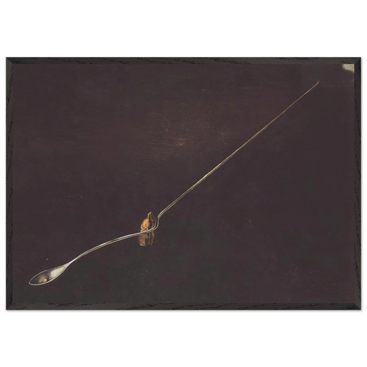 AGNOSTIC SYMBOL - Salvador Dali Framed Art Print – Black Wooden Frame - Default Title - -Framed Art Print