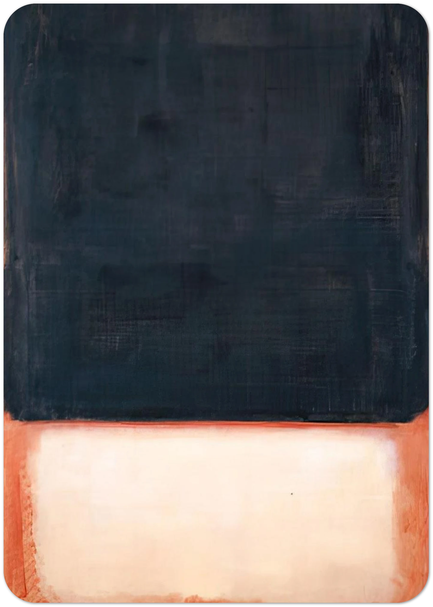 No. 7 Dark Over Light - 1954 By Mark Rothko Pack of 10 Post Cards | Mark Rothko Post Cards | A6 (10.5 x 14.8 cm) - 4.1 x 5.8 inches