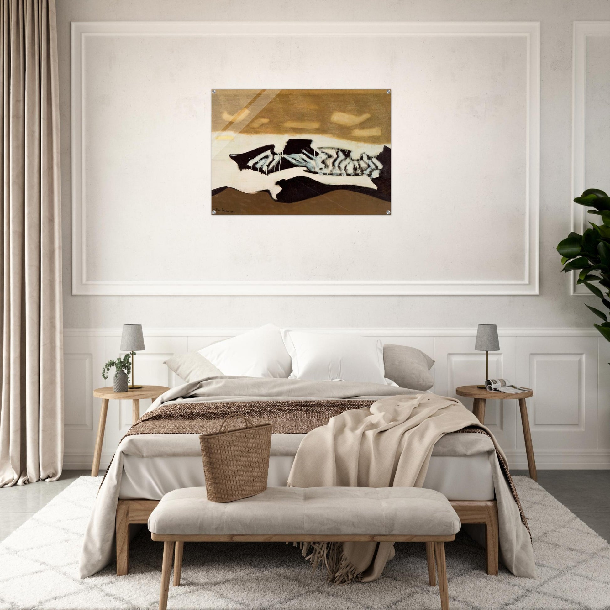 Breaking Sea - 1952 - Milton Avery Acrylic Print - 70x100 cm / 28x40″ inches | Milton Avery Wall Art | Milton Avery Prints