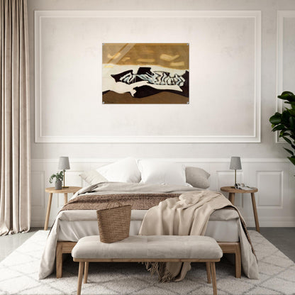 Breaking Sea - 1952 - Milton Avery Acrylic Print - 70x100 cm / 28x40″ inches | Milton Avery Wall Art | Milton Avery Prints