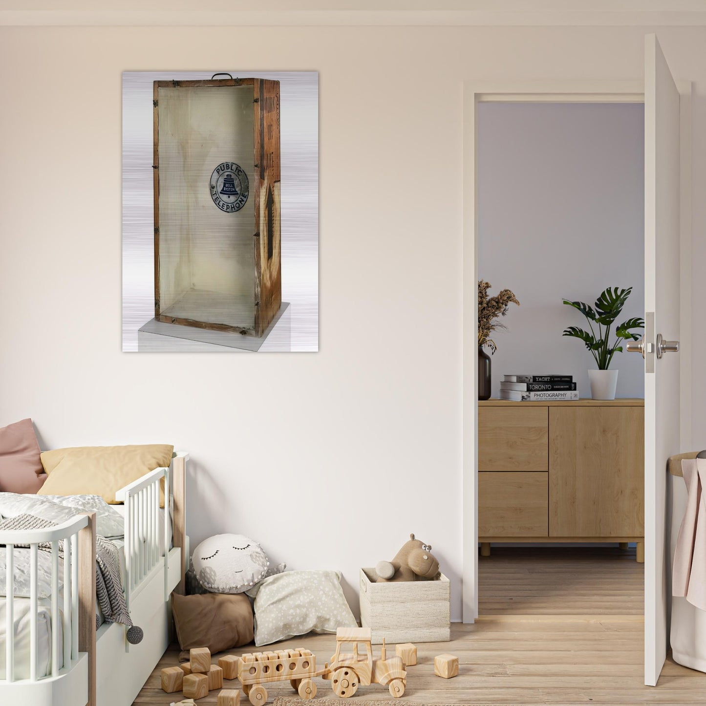 ART BOX 1963 - Robert Rauschenberg Brushed Aluminum Print - 70x100 cm / 28x40 inches | Robert Rauschenberg Aluminum Print | Robert Rauschenberg Prints