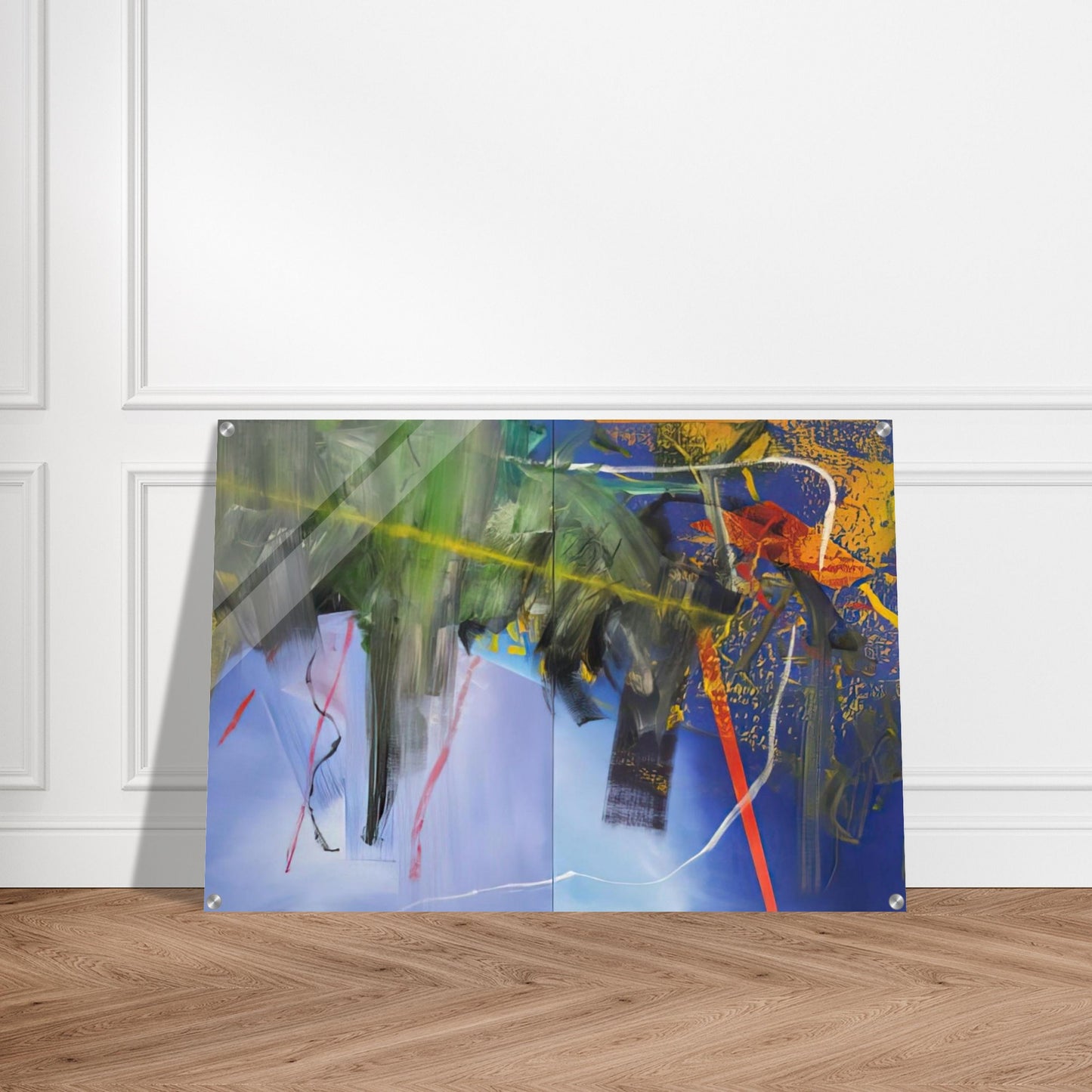 CLOUDS 1982 - Gerhard Richter Acrylic Print - 70x100 cm / 28x40″ inches | Gerhard Richter Wall Art | Gerhard Richter Prints