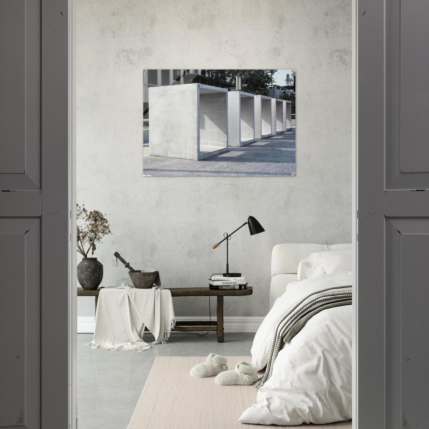 Untitled for Leo Castelli - 1977 - Donald Judd Acrylic Print - 70x100 cm / 28x40″ inches | Donald Judd Wall Art | Donald Judd Prints