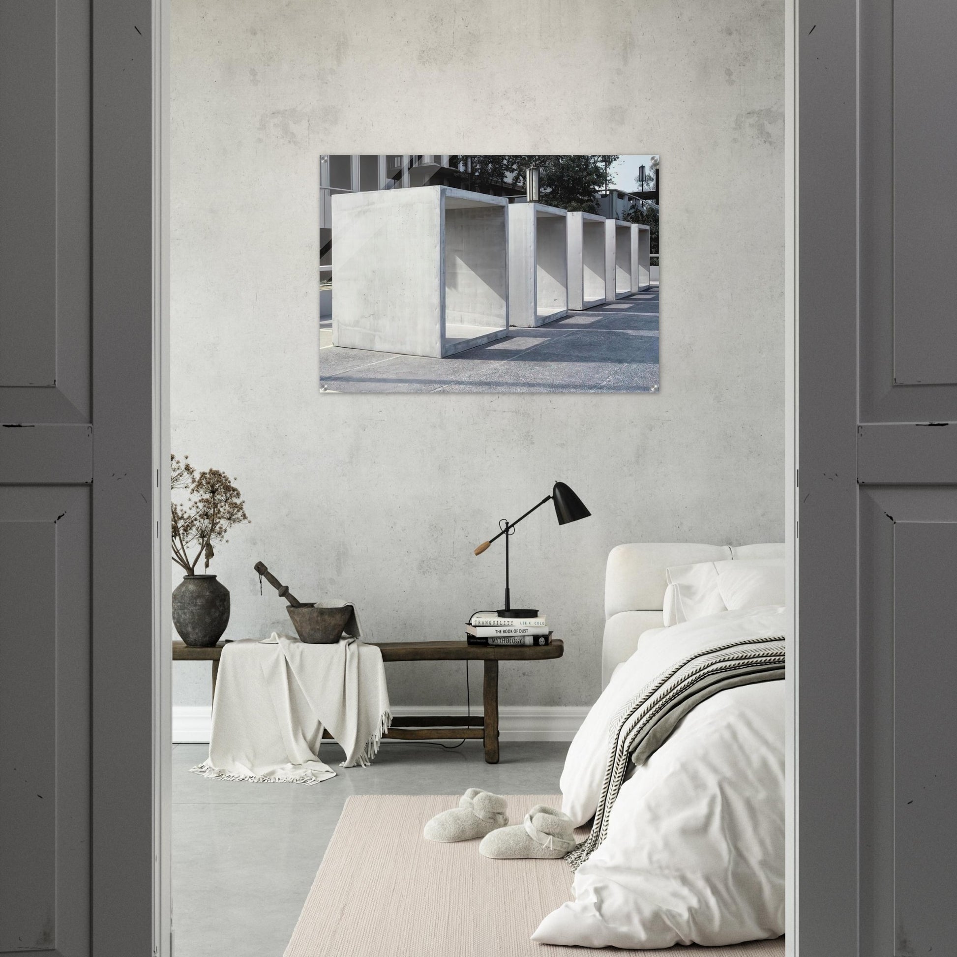 Untitled for Leo Castelli - 1977 - Donald Judd Acrylic Print - 70x100 cm / 28x40″ inches | Donald Judd Wall Art | Donald Judd Prints