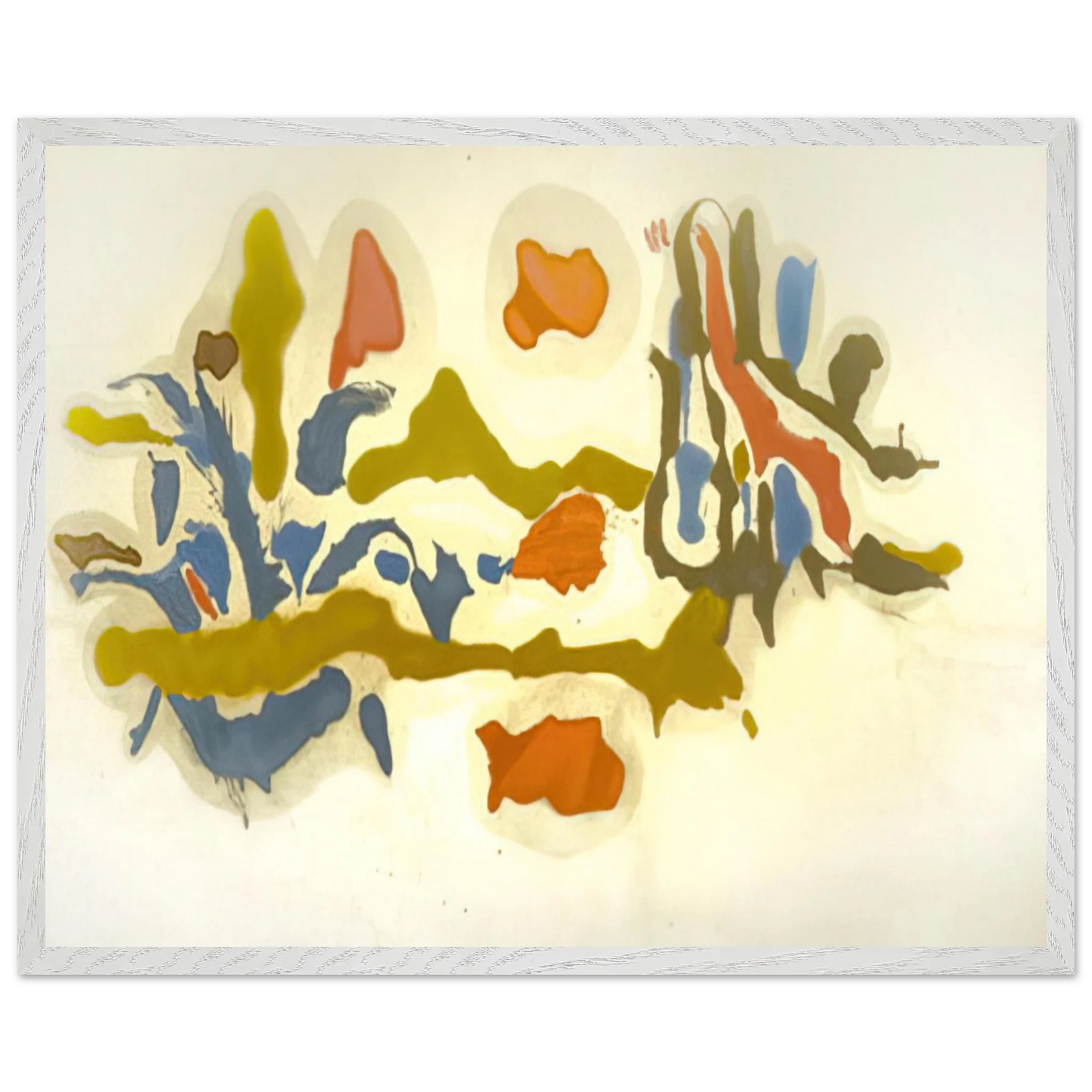 Helen Frankenthaler - Seascape with Dunes - 1962 Wall art - 30x45 cm / 12x18 inches - Fine Art Poster - -