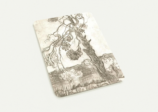A Weather-Beaten Pine Tree By Vincent van Gogh Pack of 10 Post Cards | Vincent van Gogh Post Cards | A6 (10.5 x 14.8 cm) - 4.1 x 5.8 inches