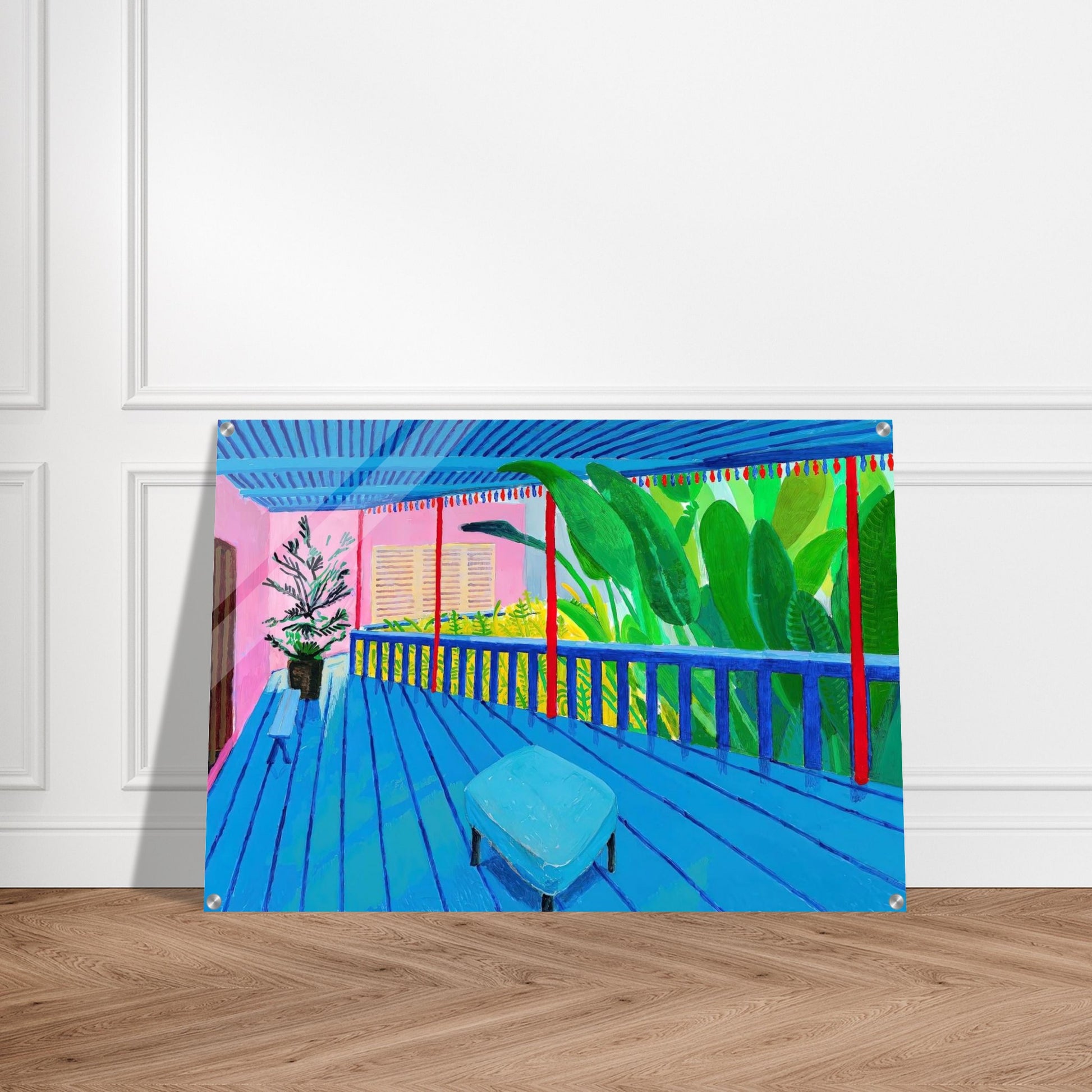 David Hockney - David Hockney Acrylic Print - 70x100 cm / 28x40″ inches | David Hockney Wall Art | David Hockney Prints