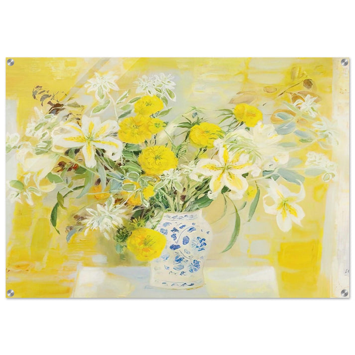 Fleurs - 1971 - Le Pho Acrylic Print - 70x100 cm / 28x40″ inches