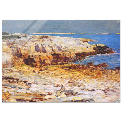 Northeast Headlands, New England Coast - Childe Hassam Acrylic Print - 70x100 cm / 28x40″ inches