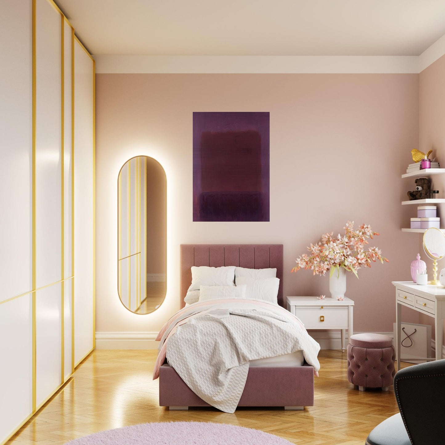 Purple Brown - 1957 - Mark Rothko Brushed Aluminum Print - 70x100 cm / 28x40 inches | Mark Rothko Aluminum Print | Mark Rothko Prints