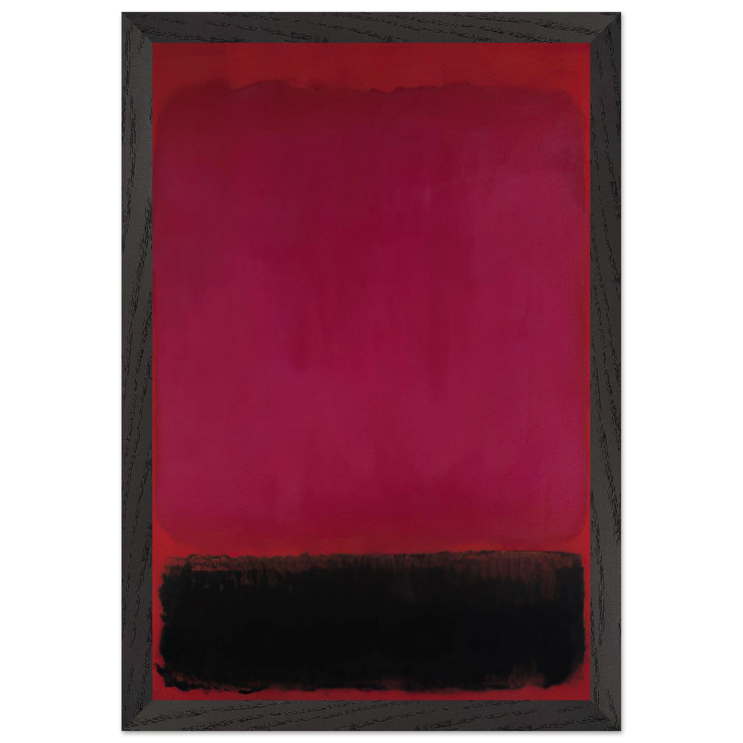Helen Frankenthaler - Untitled - 1967 Wall art - 30x40 cm / 12x16 inches - Premium Wooden Framed Poster With Fine Art Paper - White frame