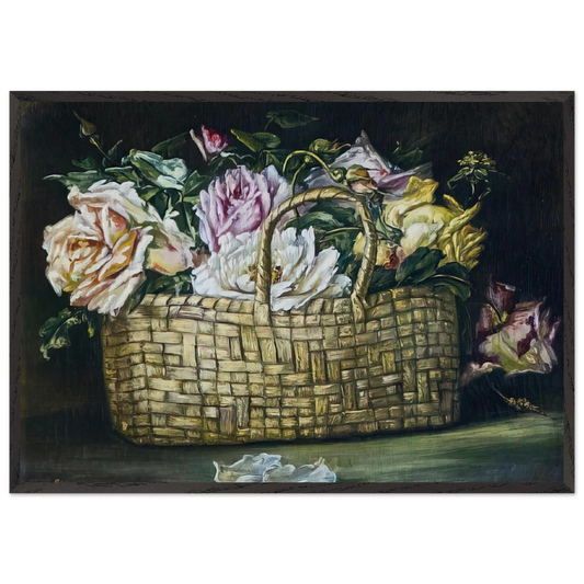 NOT IDENTIFIED 1 N2 - Moise Kisling 70x100 cm / 28x40 inches Framed Art Print – Black Wooden Frame