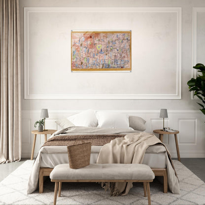 SPARSE FOLIAGE 1934 - Paul Klee Acrylic Print - 70x100 cm / 28x40″ inches | Paul Klee Wall Art | Paul Klee Prints