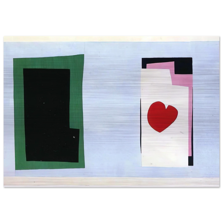 CUT OUTS 2 - Henri Matisse Brushed Aluminum Print - 70x100 cm / 28x40 inches | Henri Matisse Aluminum Print | Henri Matisse Prints