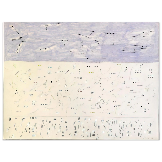 Gene Davis - Deep Six - 1979 Fine Art Poster - Default Title