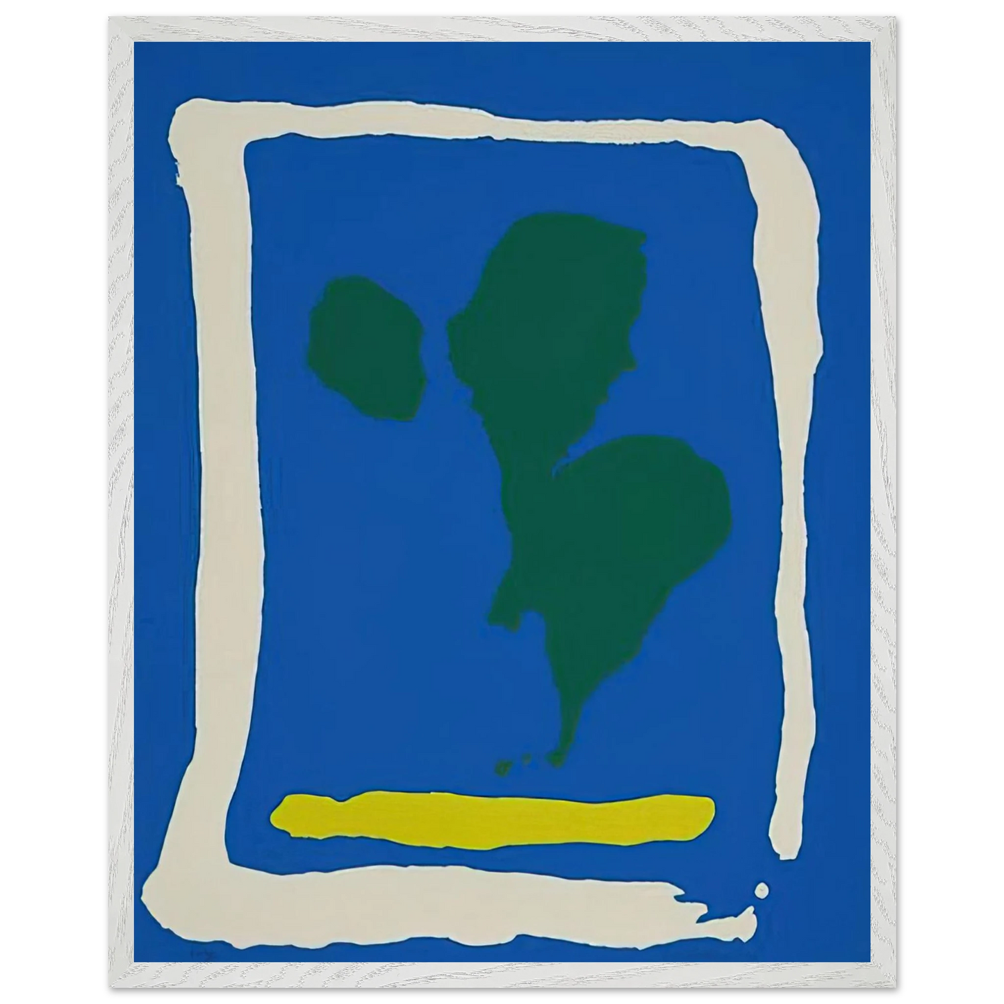 Helen Frankenthaler - Air Frame - 1965 Wall art - A0 (84.1 x 118.9  cm) - Fine Art Poster - -