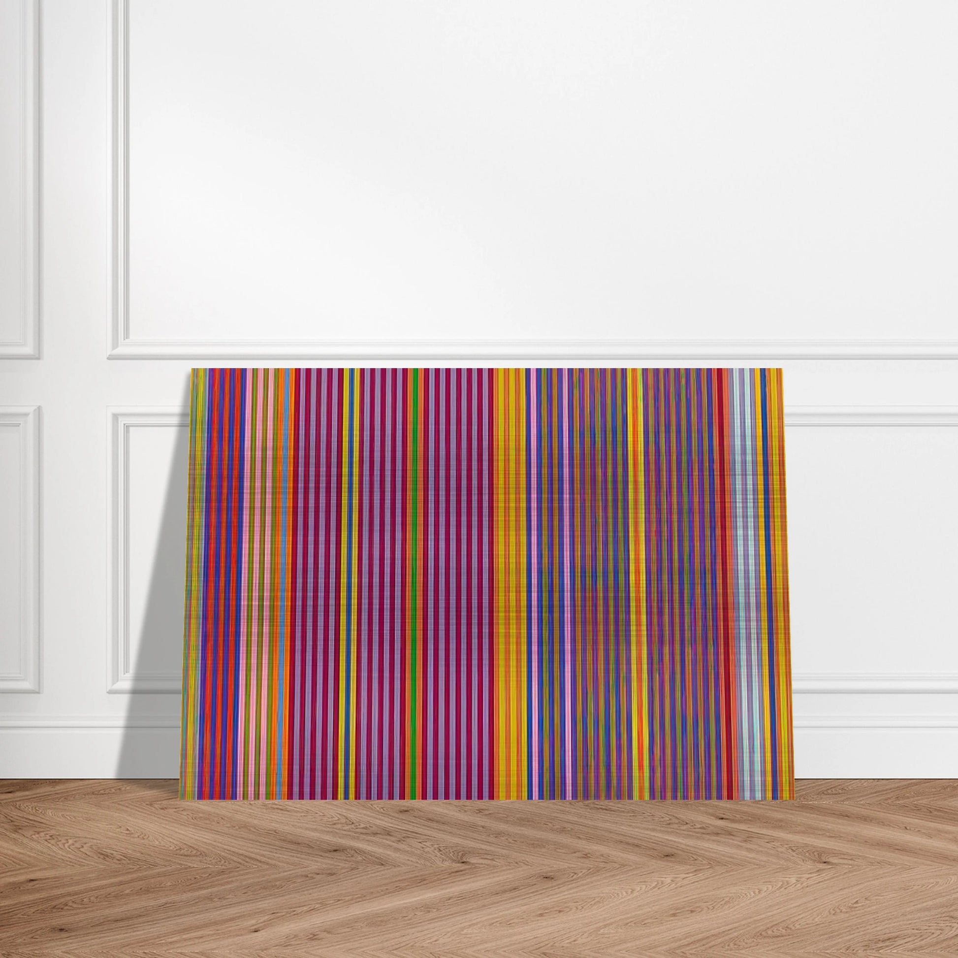 Tarzan Series I - 1969 - Gene Davis Brushed Aluminum Print - 70x100 cm / 28x40 inches | Gene Davis Aluminum Print | Gene Davis Prints