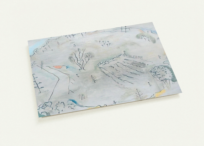 Composition à la carte de France - 1931 By John Ferren Pack of 10 Post Cards | John Ferren Post Cards | A6 (10.5 x 14.8 cm) - 4.1 x 5.8 inches