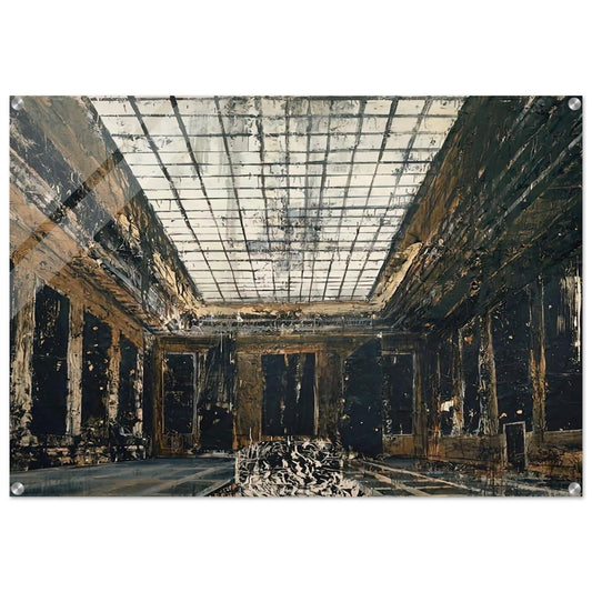 INTERIOR 1981 - Anselm Kiefer Acrylic Print - 70x100 cm / 28x40″ inches