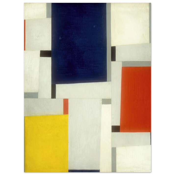 Fritz Glarner - Relational Painting #64 - 1953  75x100 cm / 30x40inches Fine Art Poster