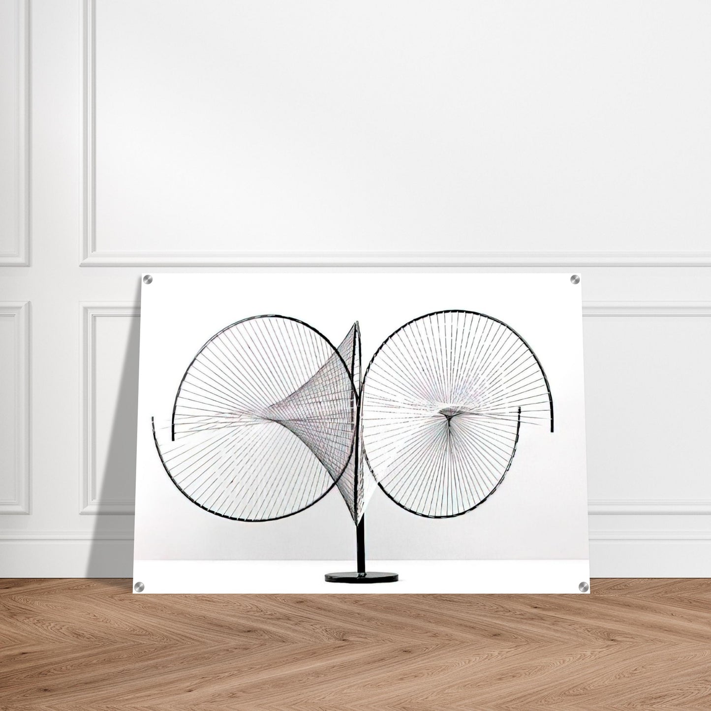 Hyperbolic surfaces - 1959 - Tomas Maldonado Acrylic Print - 70x100 cm / 28x40″ inches | Tomas Maldonado Wall Art | Tomas Maldonado Prints