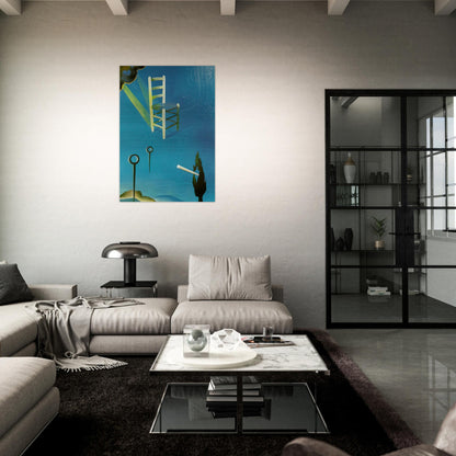 THE CHAIR 1 - Salvador Dali Brushed Aluminum Print - 70x100 cm / 28x40 inches | Salvador Dali Aluminum Print | Salvador Dali Prints