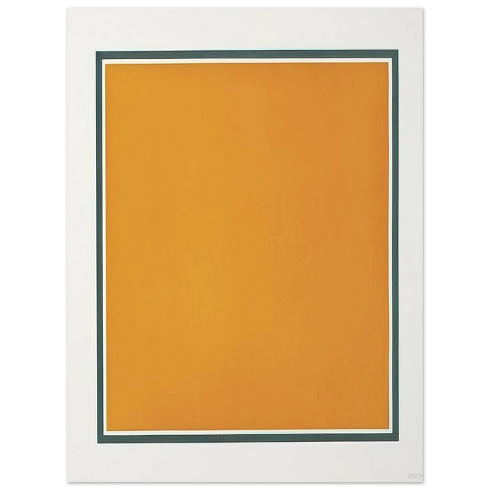 Sol LeWitt - A Square With Colors Superimposed Within a Border  75x100 cm / 30x40inches Fine Art Poster