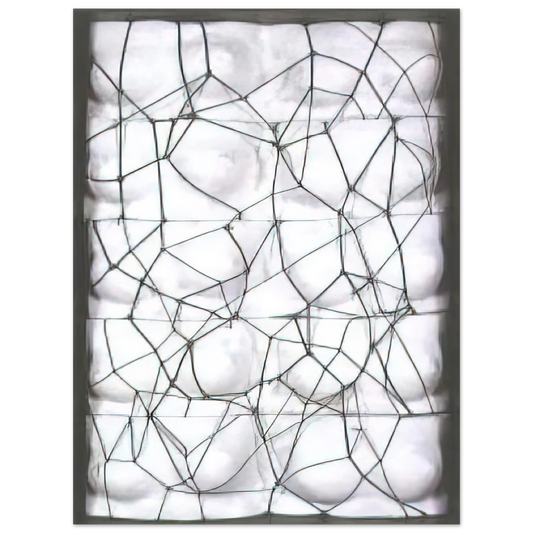 Joao Vieira - Viúva de Man Ray, Negra - 1981 Fine Art Poster - Default Title
