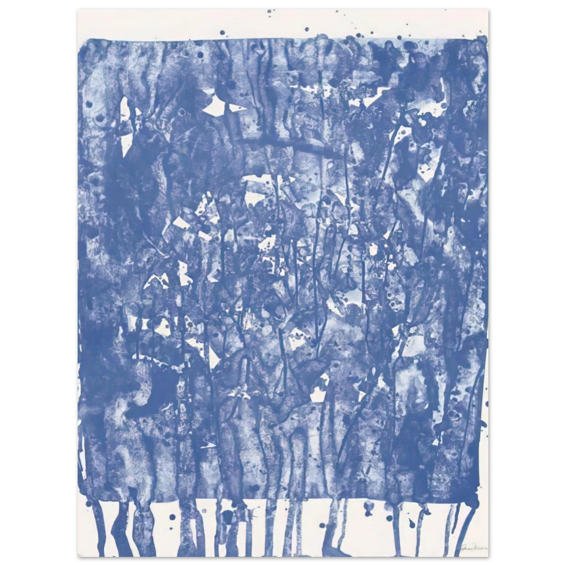 Sam Francis - Untitled  from Papierski Portfolio   SF 351  Fine Art Poster - Default Title