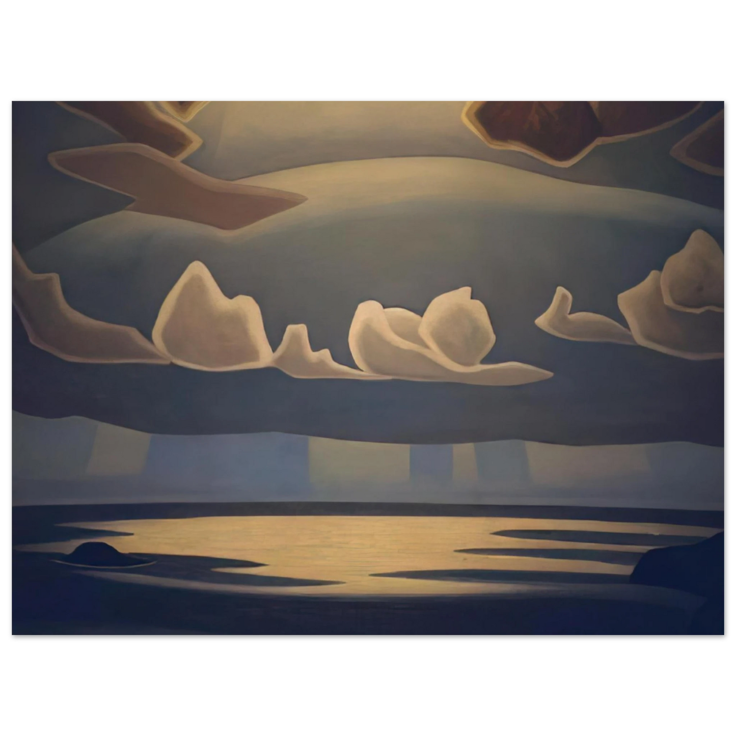Lawren Harris - From the North Shore, Lake Superior - 1927 Fine Art Poster - Default Title