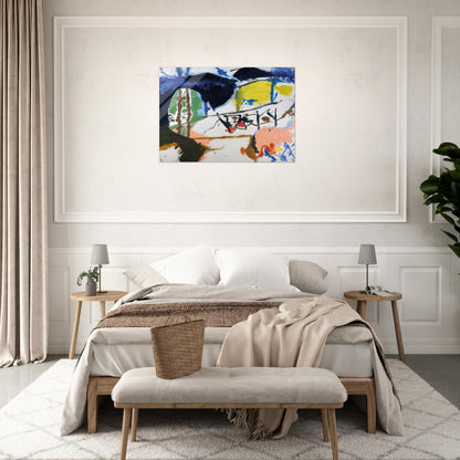 Acres - 1959 - Helen Frankenthaler Acrylic Print - 70x100 cm / 28x40″ inches | Helen Frankenthaler Wall Art | Helen Frankenthaler Prints