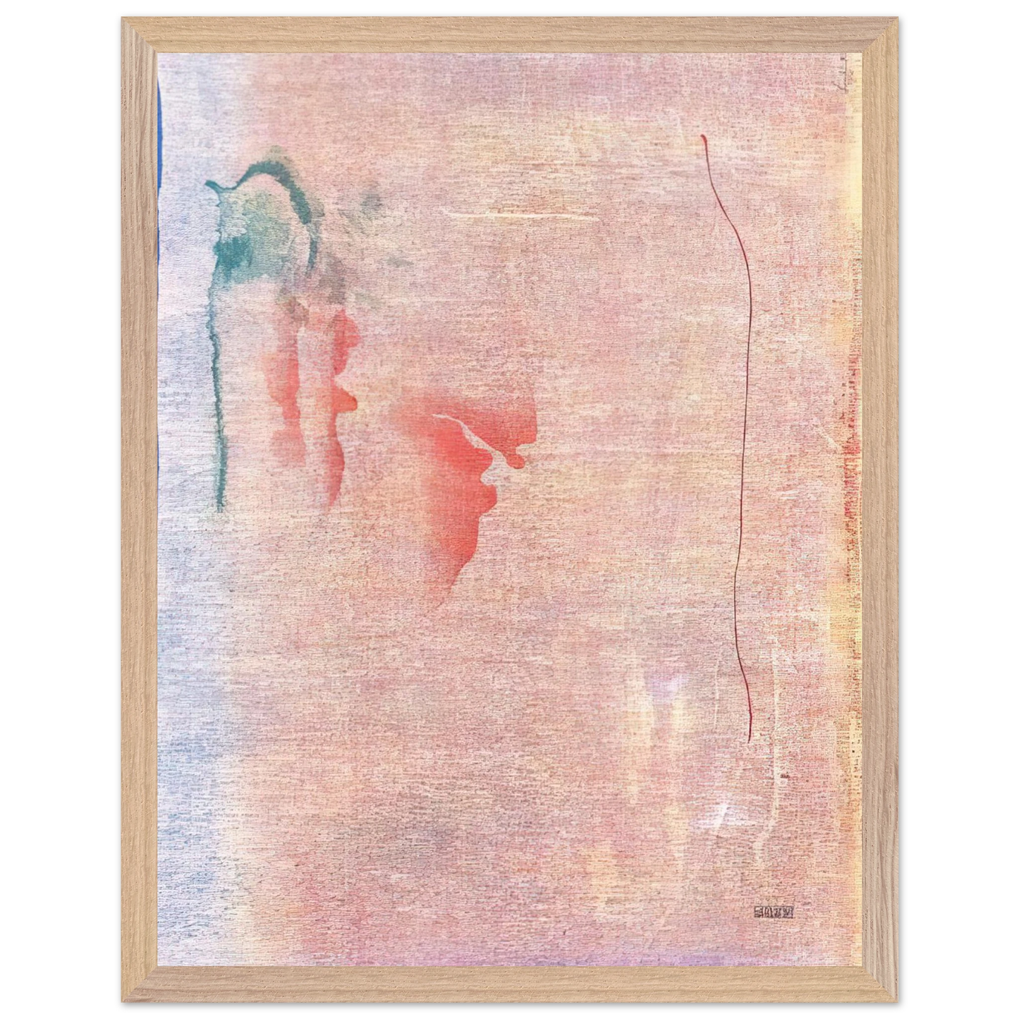 Helen Frankenthaler - Cedar Hill - 1983 Wall art - 30x45 cm / 12x18 inches - Fine Art Poster - -