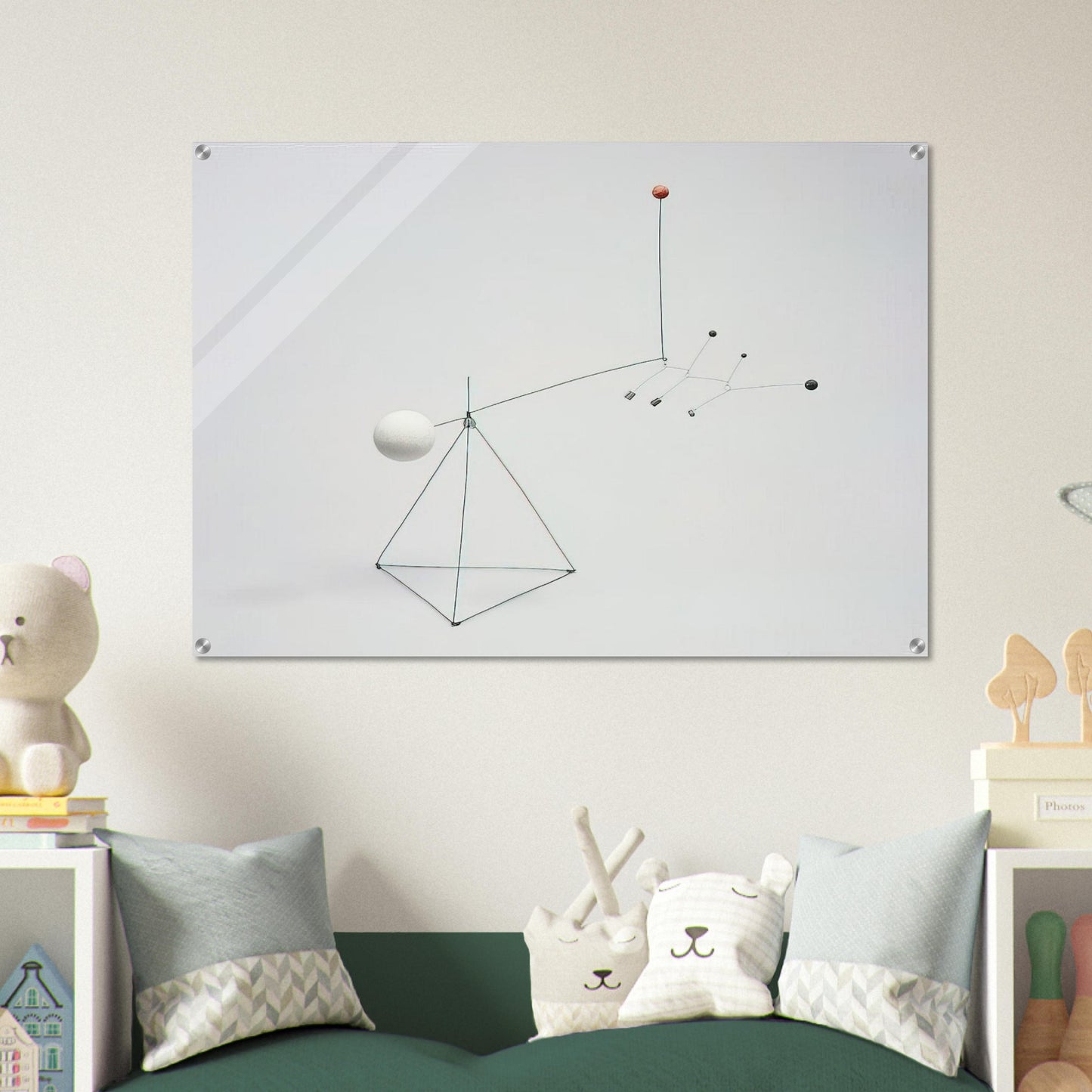 SMALL FEATHERS 1931 - Alexander Calder Acrylic Print - 70x100 cm / 28x40″ inches | Alexander Calder Wall Art | Alexander Calder Prints