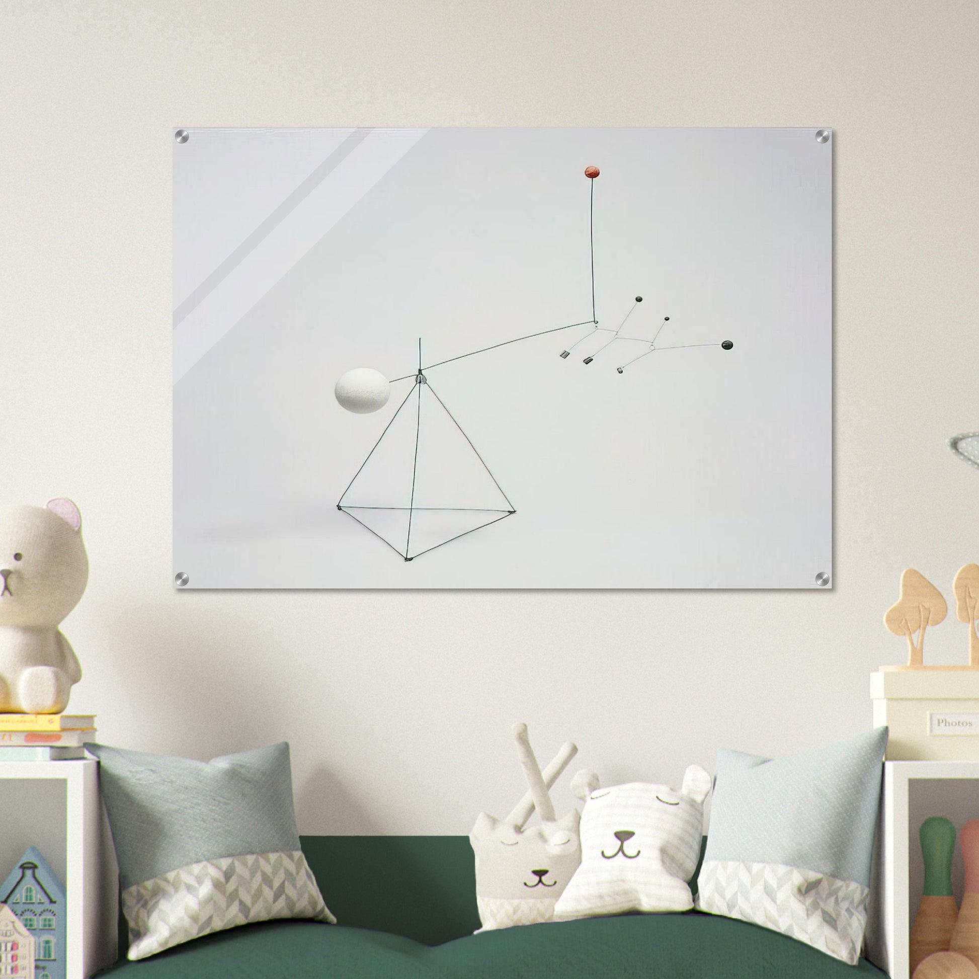 SMALL FEATHERS 1931 - Alexander Calder Acrylic Print - 70x100 cm / 28x40″ inches | Alexander Calder Wall Art | Alexander Calder Prints