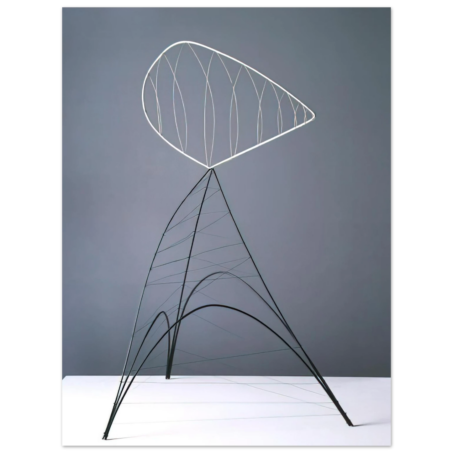 Alexander Calder - HOLLOW EGG 1939 Fine Art Poster - 13x18 cm / 5x7 inches