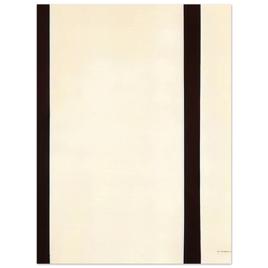 Barnett Newman - The Station of the Cross - Eighth Station Fine Art Poster - Default Title