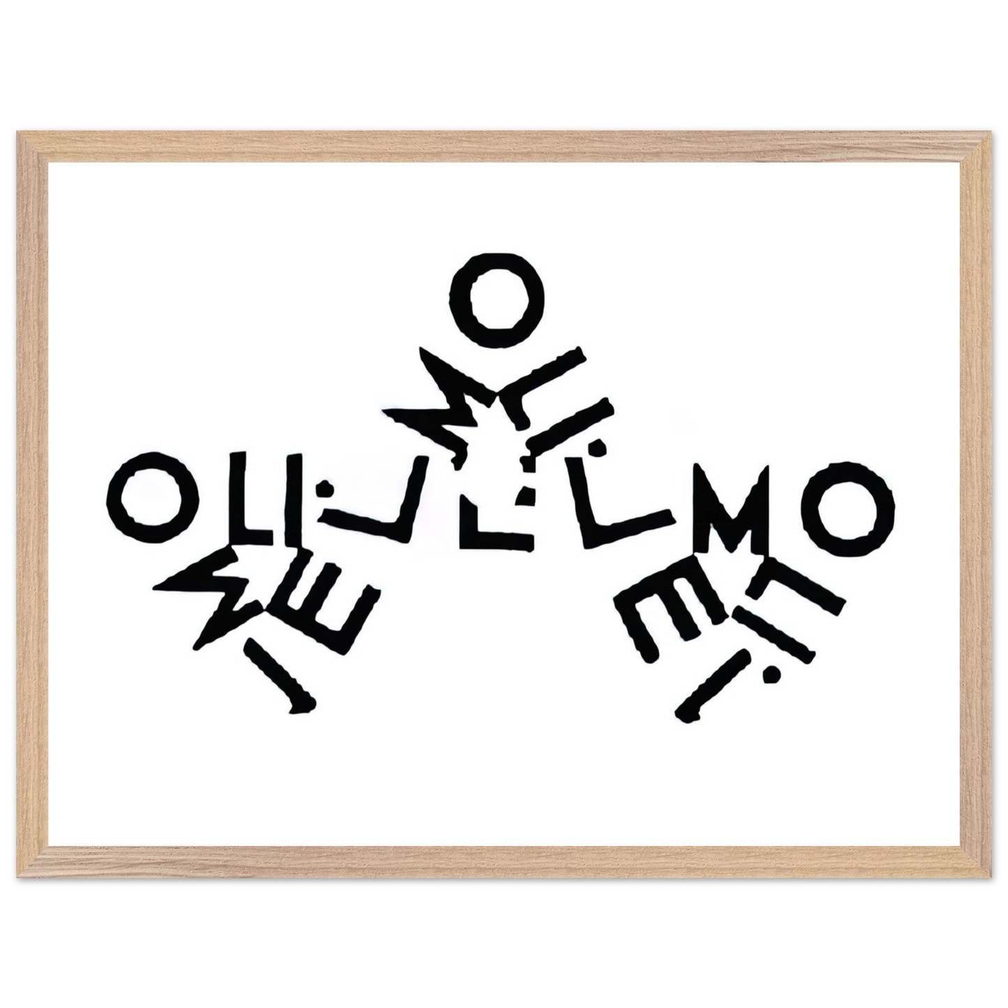 MC Escher - ESCHER (22) Wall Art - 30x40 cm / 12x16 inches - Premium Wooden Framed Poster With Fine Art Paper - White frame